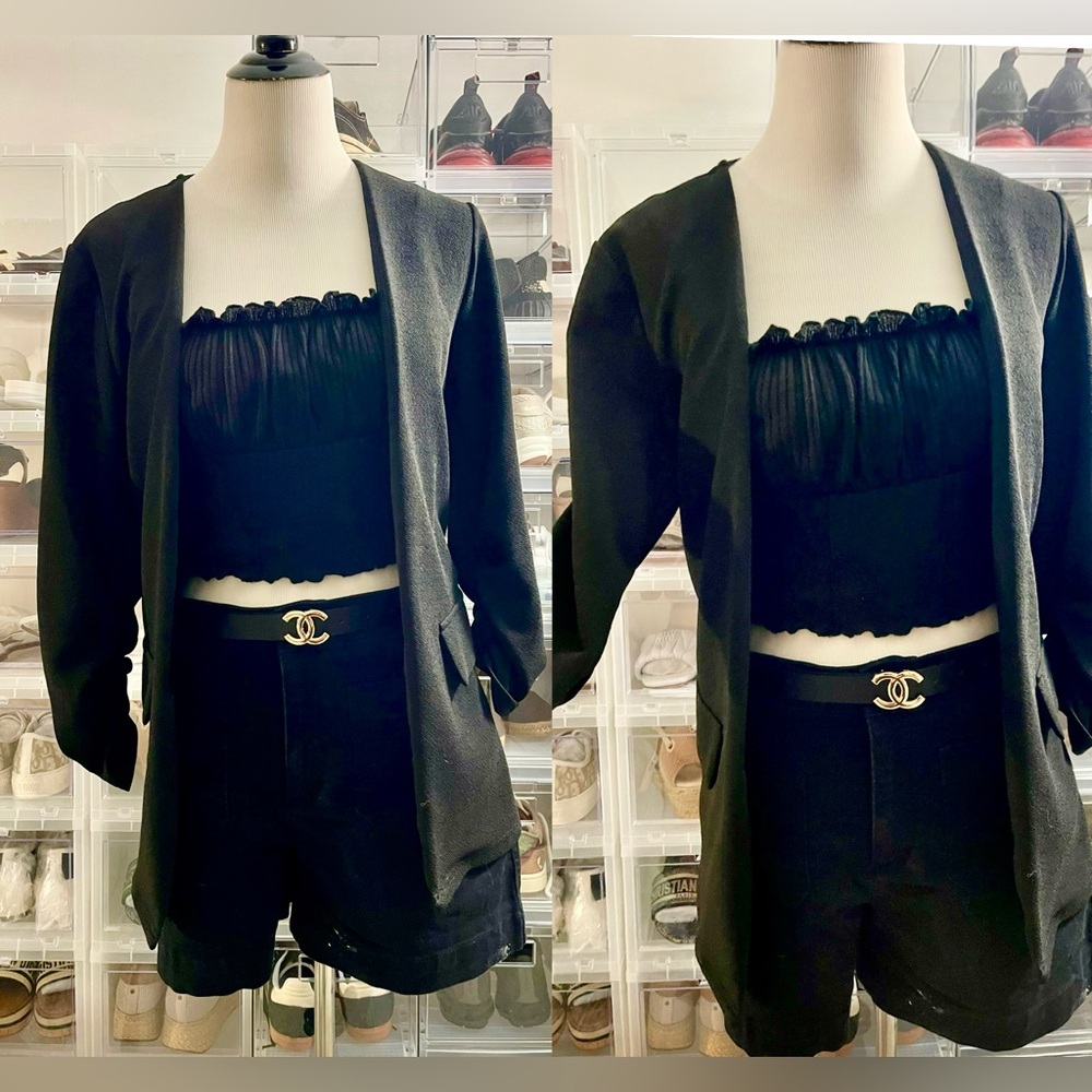 🌷Brand New Black Blazer 3/4 Sleeves